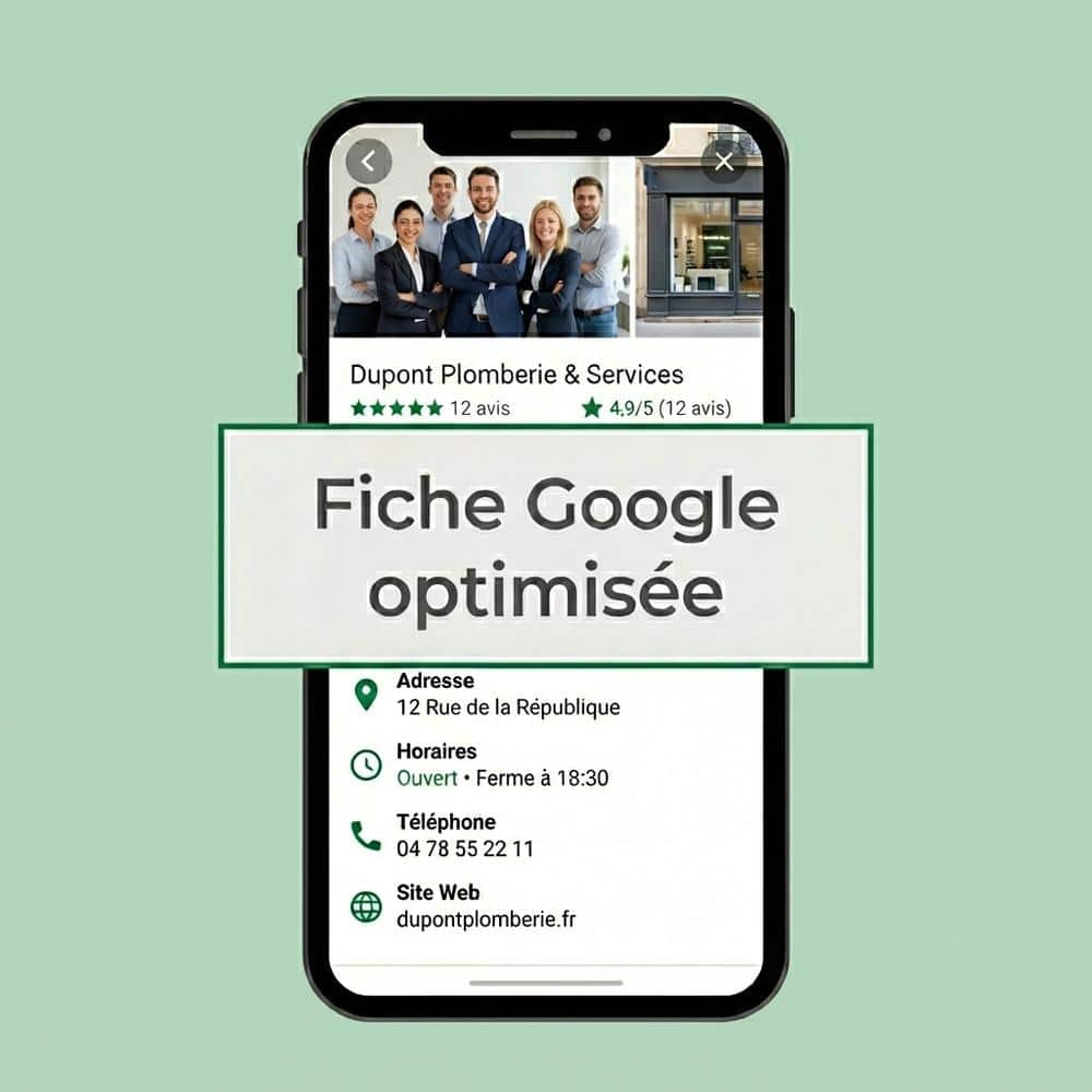 Fiche Google optimisée